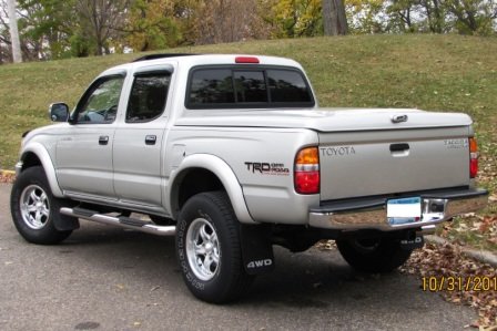 For sale in MN - 2001 Toyota Tacoma Double Cab, 4x4 Limited V-6, TRD