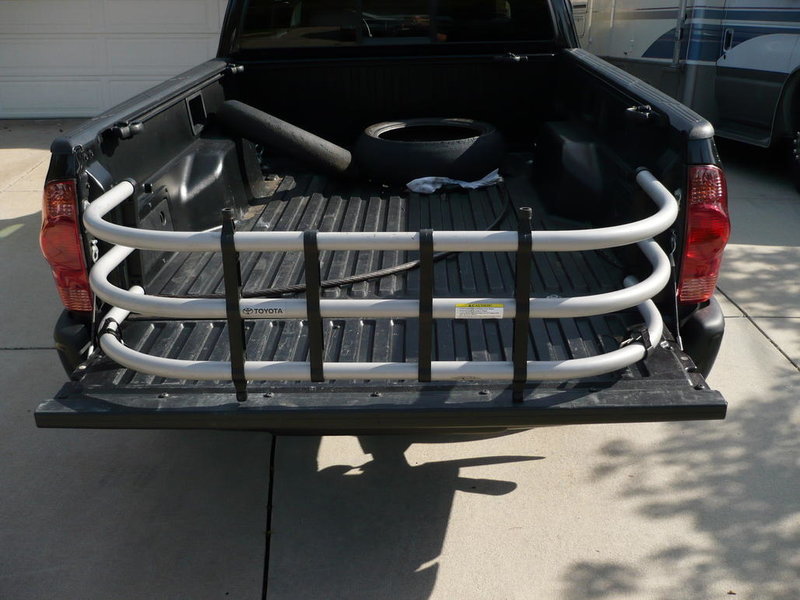 What bed extender for hauling dirtbikes? World