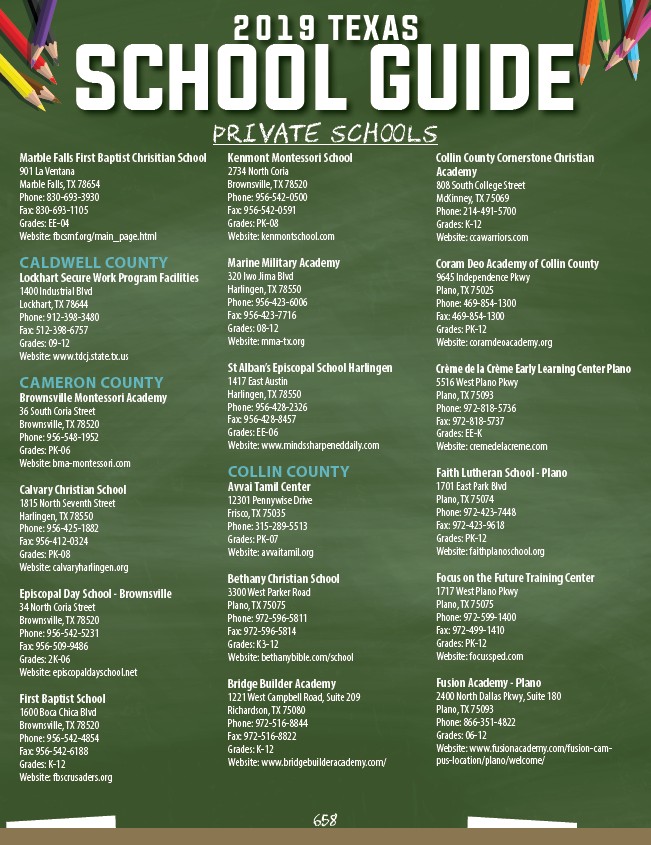 Texas School Guide 2019 Page 660