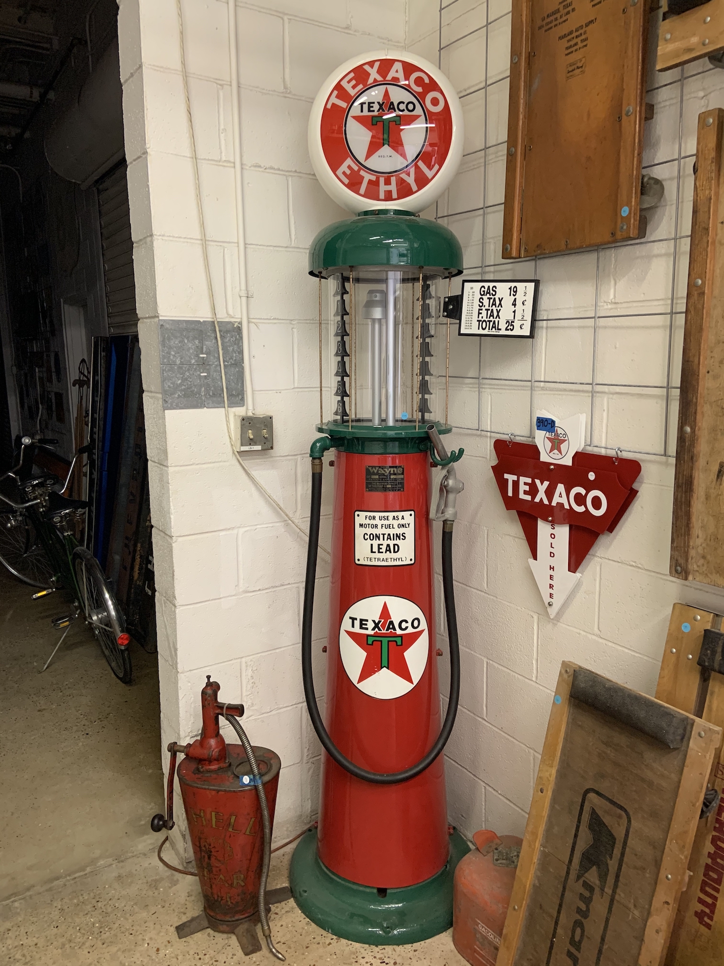 Wayne Texaco Gas Pump Texas Trucks and Classics