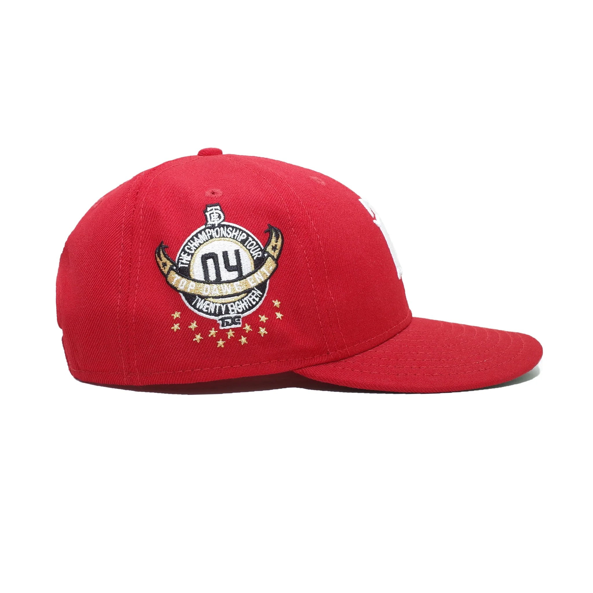 TDE x New Era Championship Hat (Red) Top Dawg Entertainment