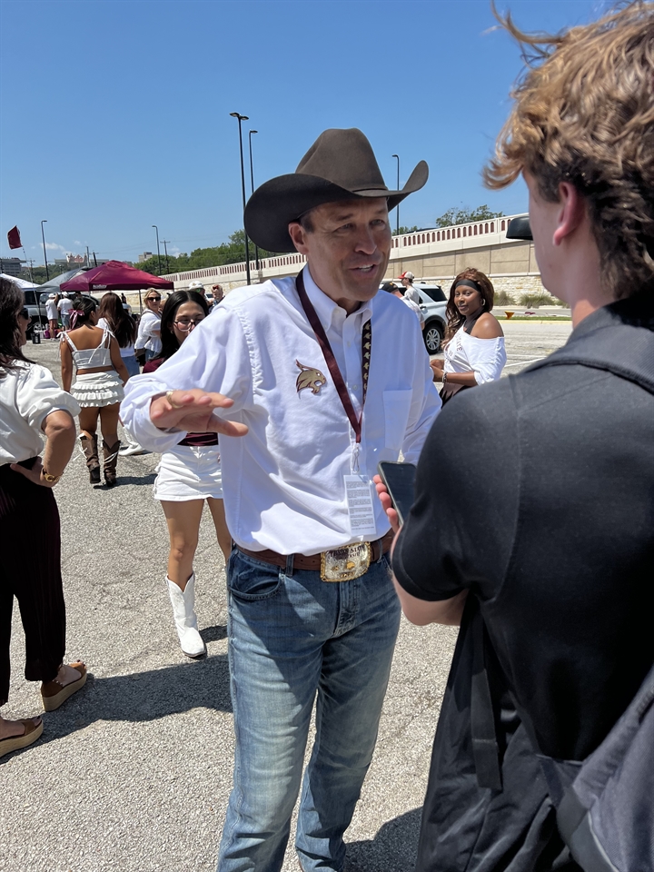 Texas State won the tailgate before stomping UTSA on the field