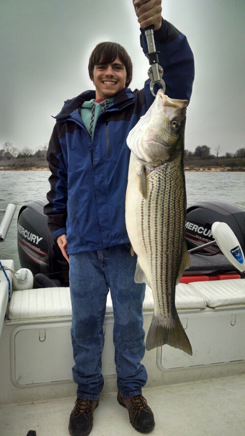 Capt. Steve Barnes Lake Texoma Striper Fishing Guide
