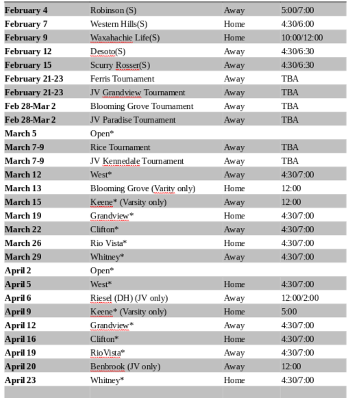 173A Texas Highschool Baseball