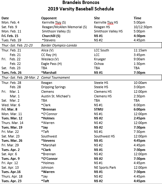 286A Texas Highschool Baseball