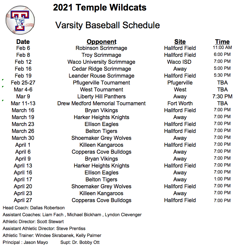 126A Texas Highschool Baseball