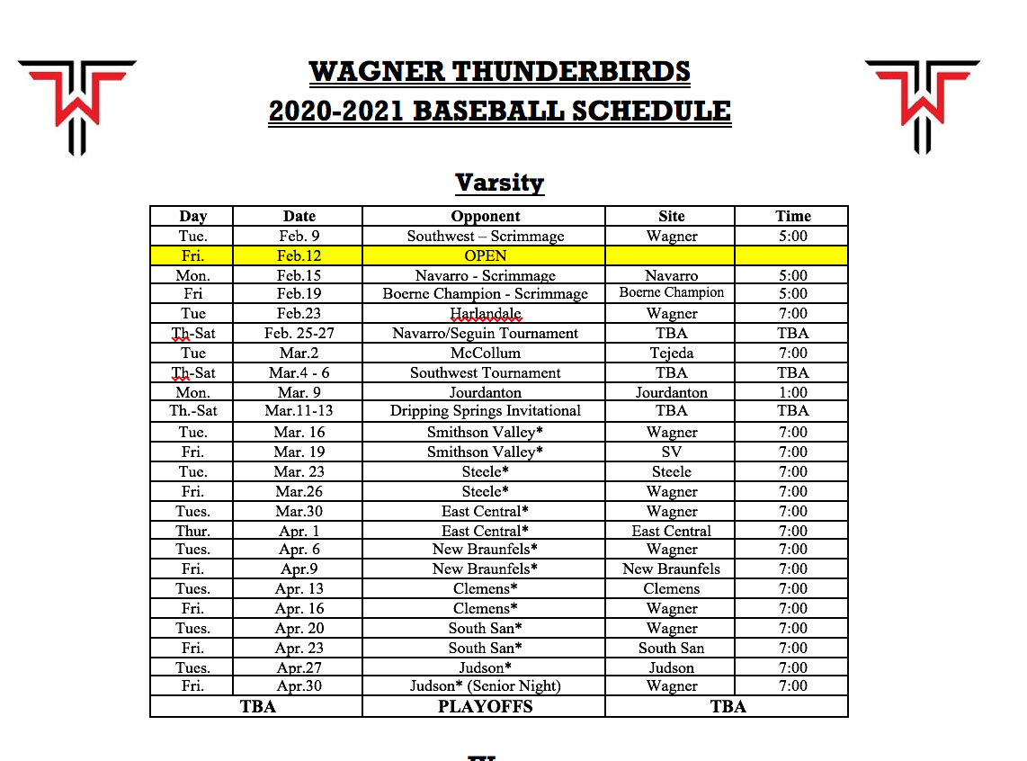 276A Texas Highschool Baseball