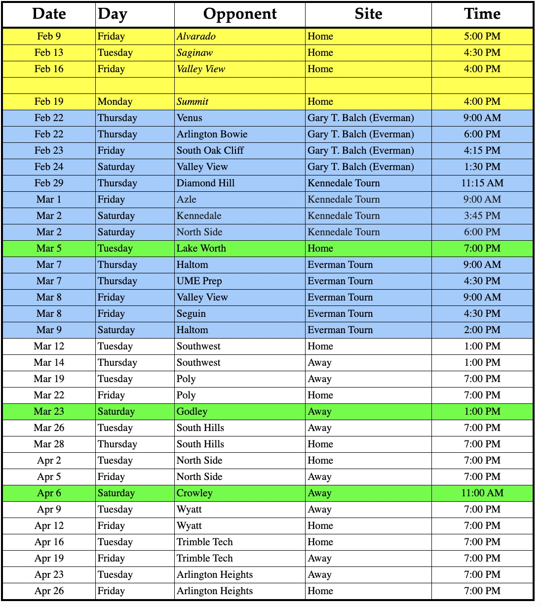 65A Texas Highschool Baseball