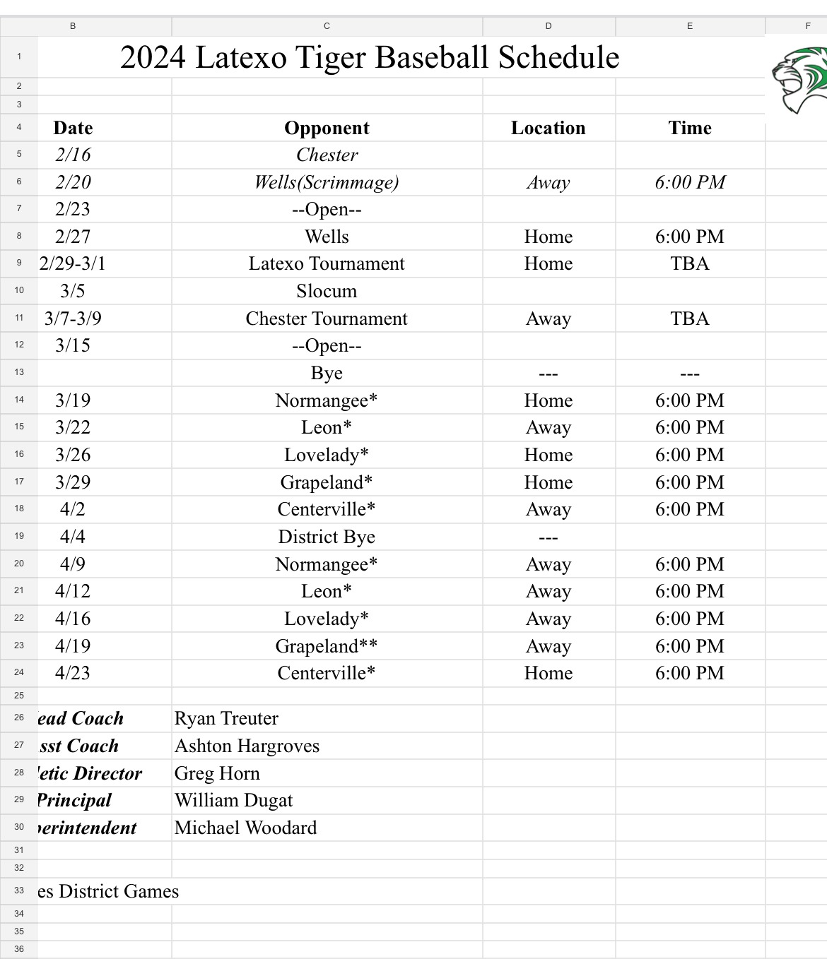 212A Texas Highschool Baseball
