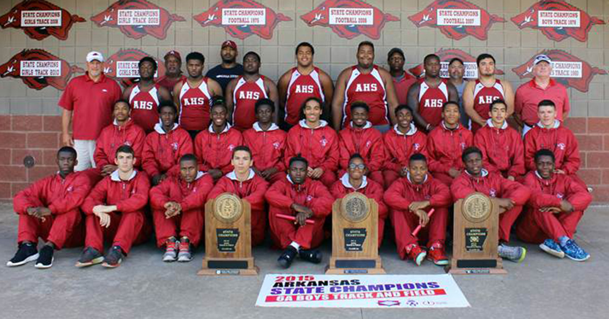 Threepeat Championship for AHS boys track team Texarkana Today