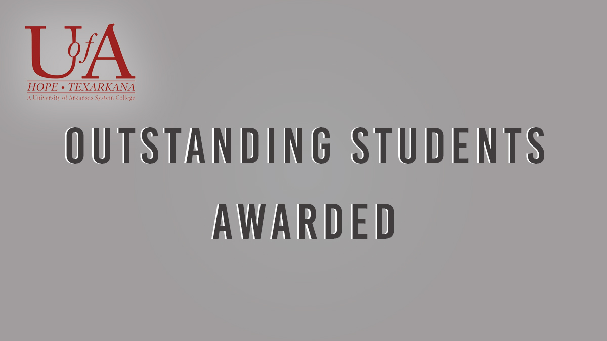Outstanding Students Awarded at UofA HopeTexarkana Student Government