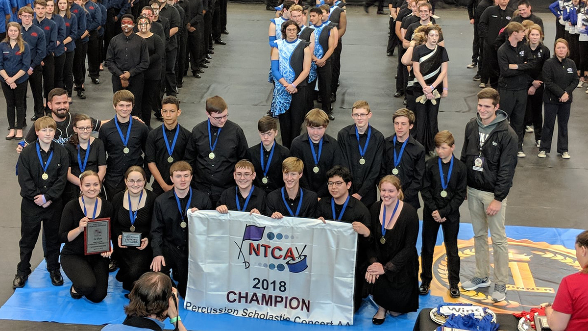 Redwater High Shchool Drumline Division Champs at North Texas