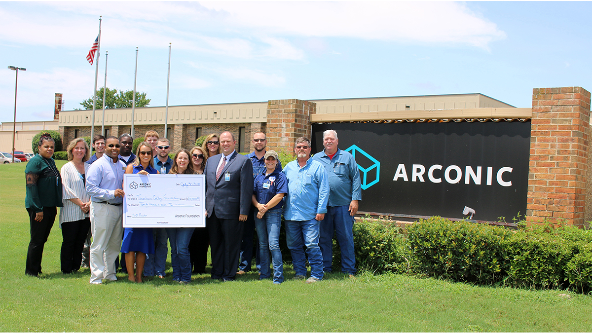 Arconic Foundation Grants 20,000 to Texarkana College Foundation