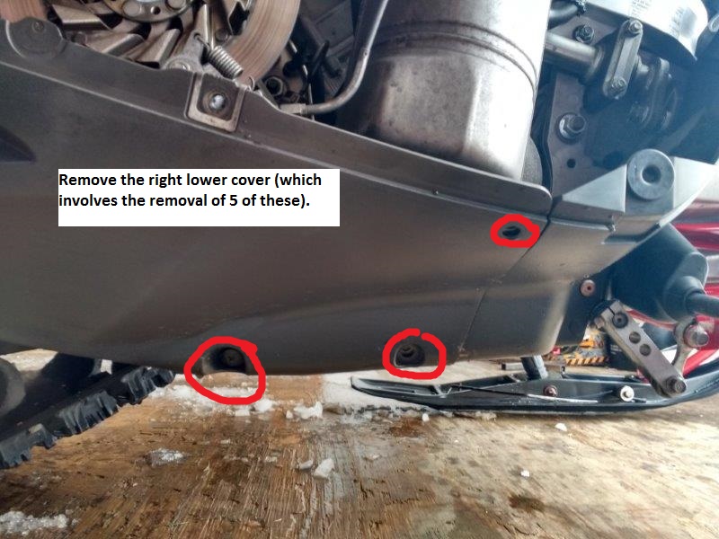 Vector Engine & Chain Case Oil Change DIY With Pics ) TY4stroke