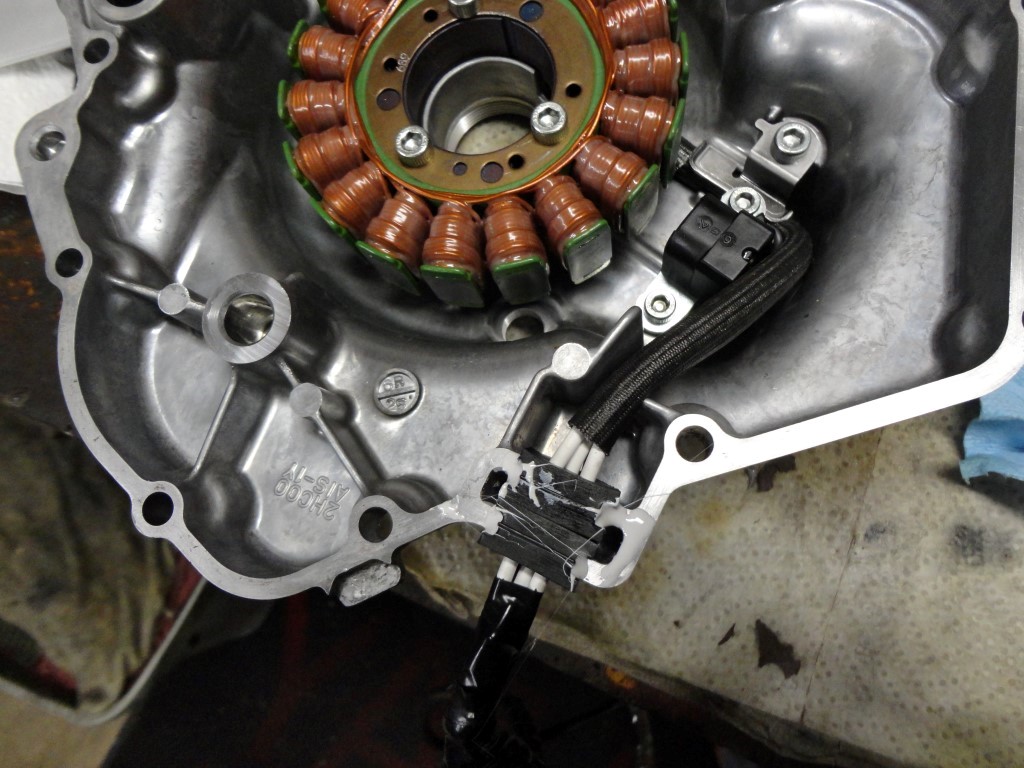 Sidewinder Stator,Pickup Coil,Flywheel and Cover on Viper TY4stroke