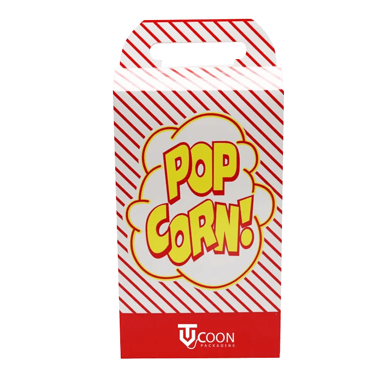 Popcorn Boxes With Lids at Wholesale Rate Tycoon Packaging