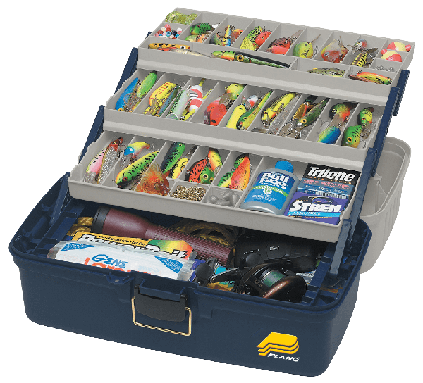 PLANO THREETRAY TACKLE BOX LARGE GREEN IN CANADA Tyee Marine