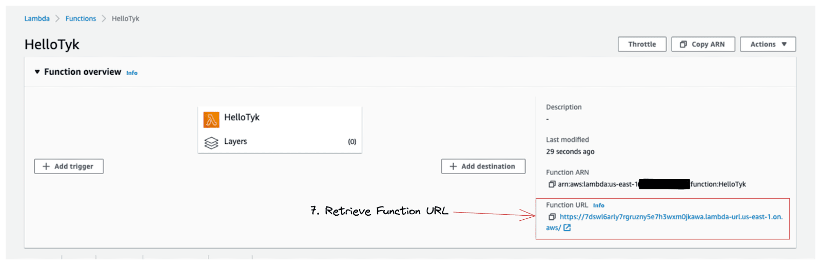 APIM for AWS Lambda Tyk API Gateway