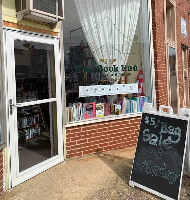 The Only Bookstore in the County The Book End, Blackstone, Virginia