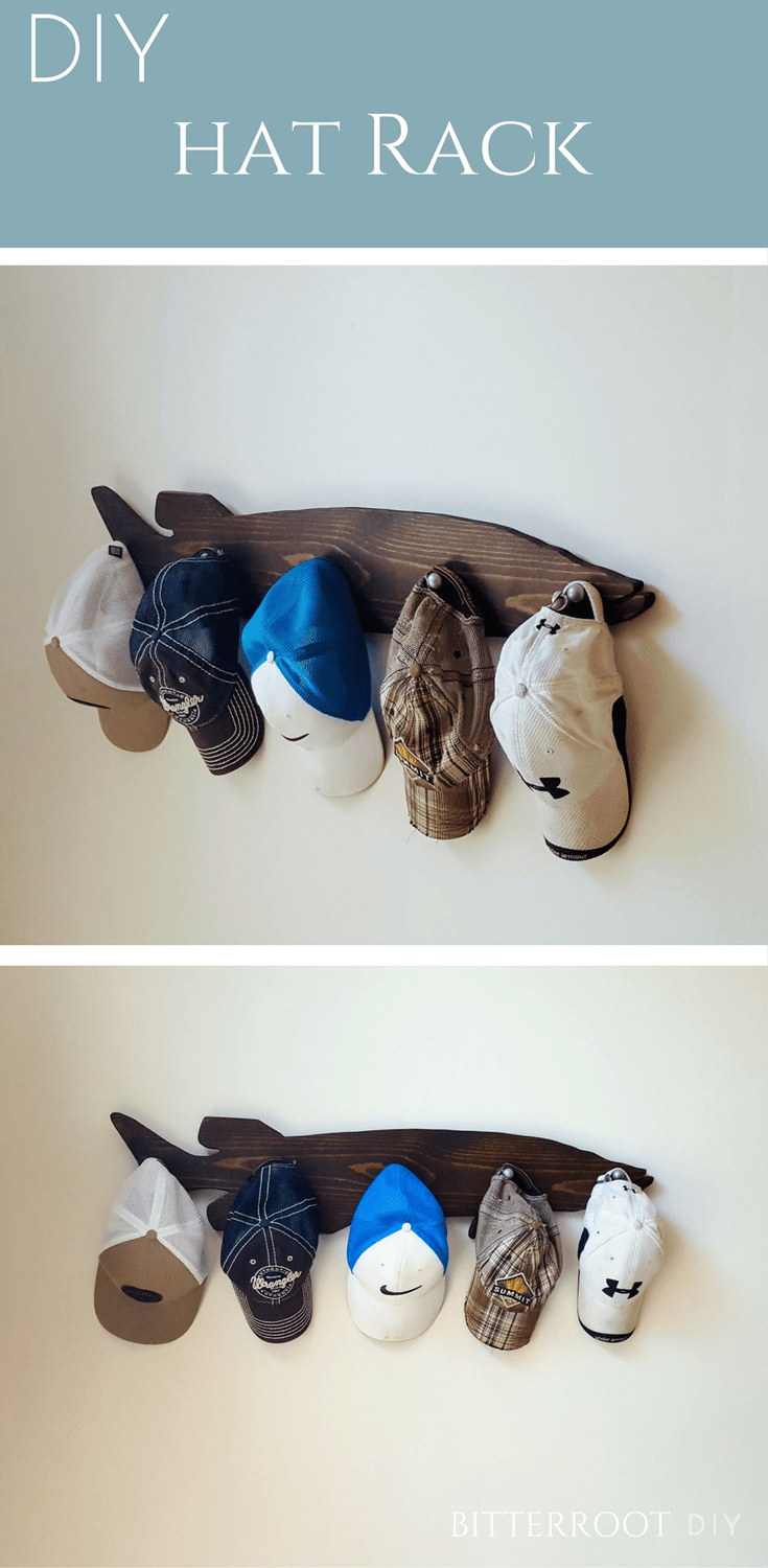 DIY Muskie Hat Rack Tylynn M