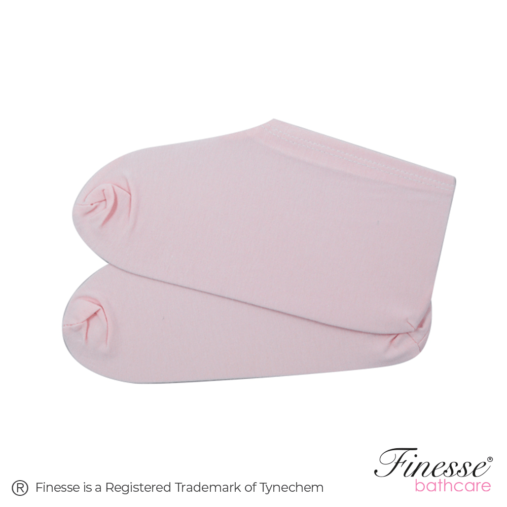 FINESSE > 1Pr MOISTURISING SOCKS COTTON Tynechem
