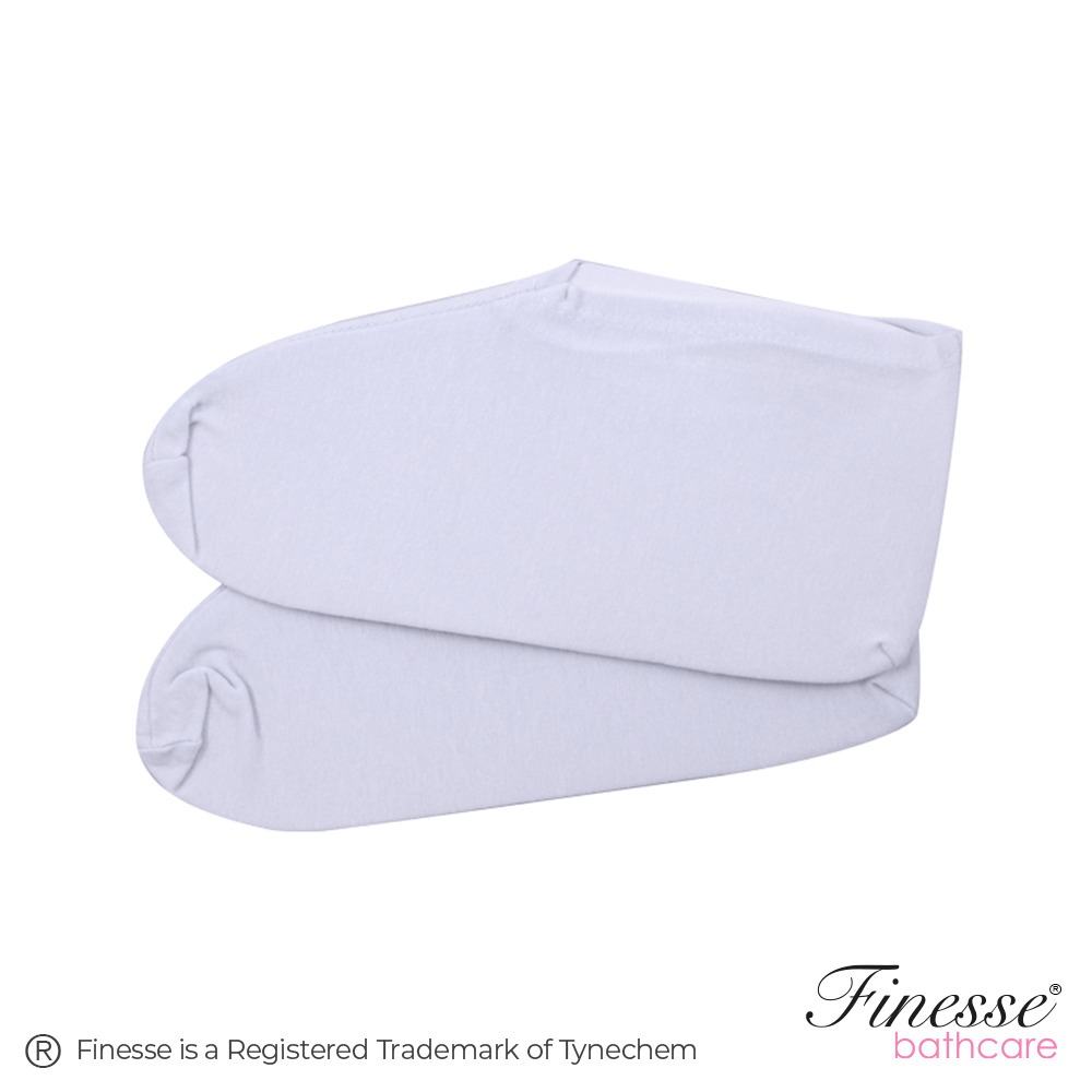 FINESSE > 1Pr MOISTURISING SOCKS COTTON Tynechem