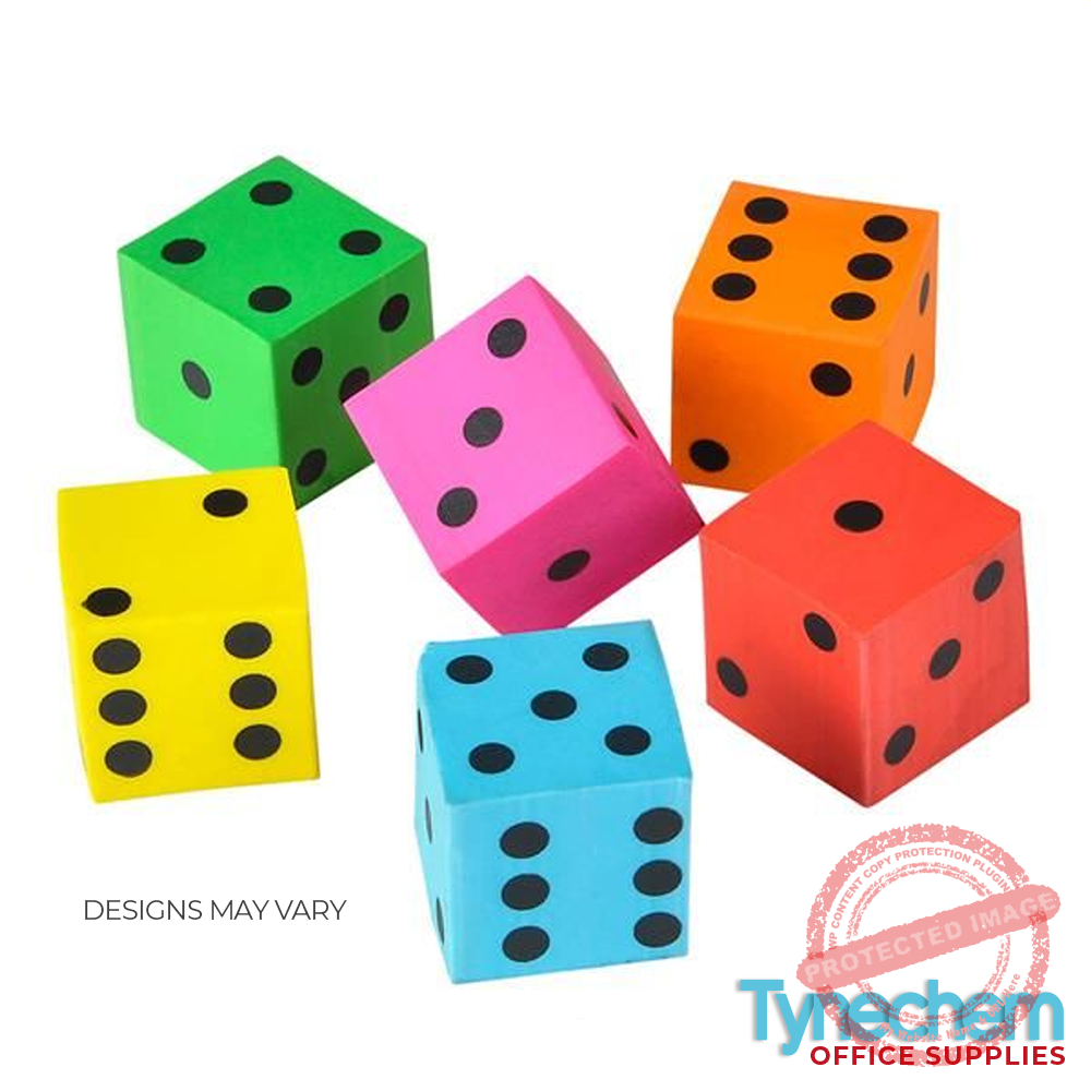 x24 DICE ERASERS Tynechem