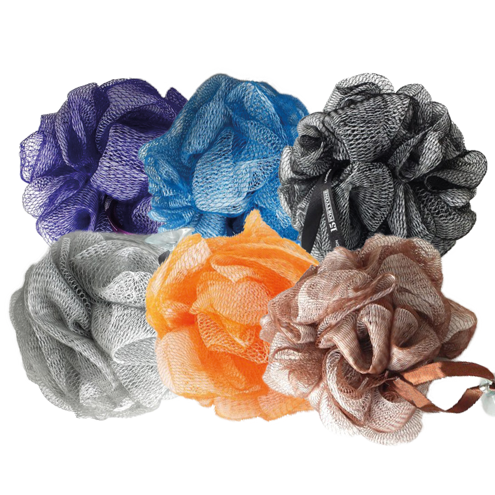 EXFOLIATING BATH & SHOWER BODY PUFF/BUFFER Tynechem