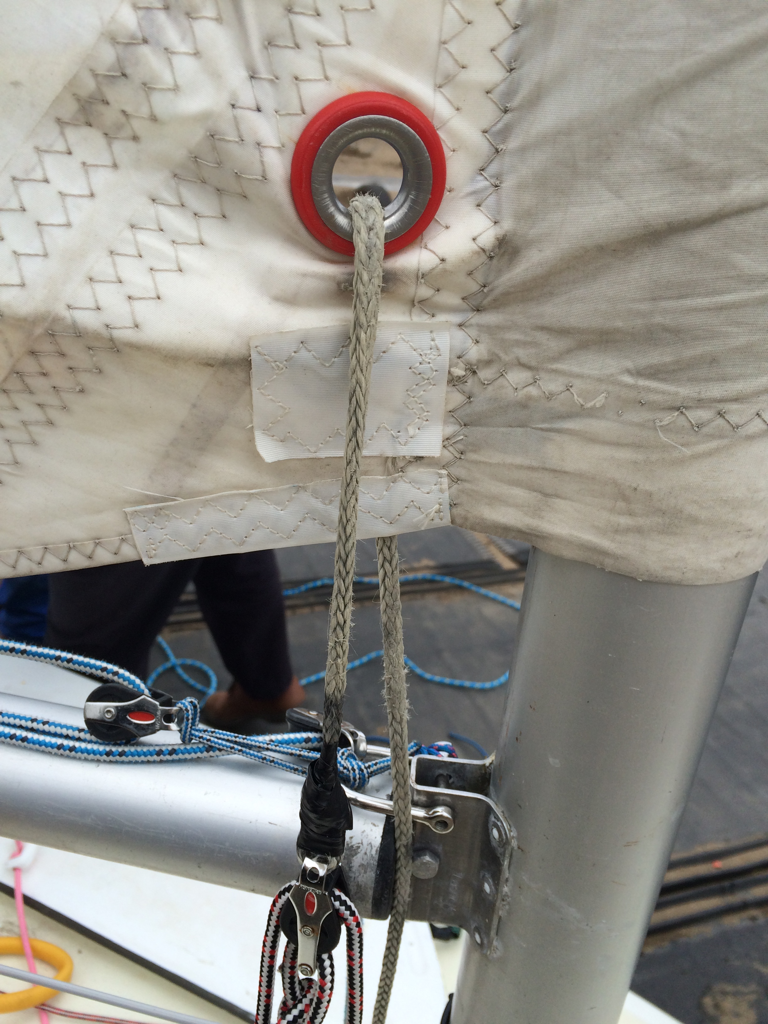 Laser Sailboat Rigging