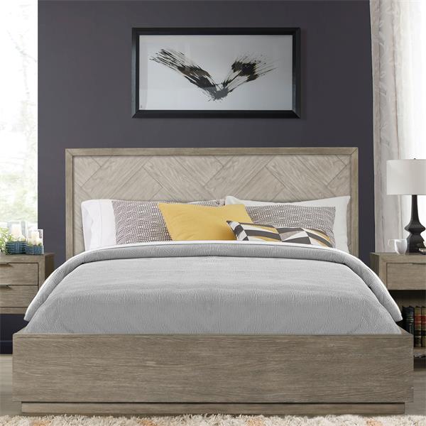 Zoey Herringbone Bed Tyner Furniture