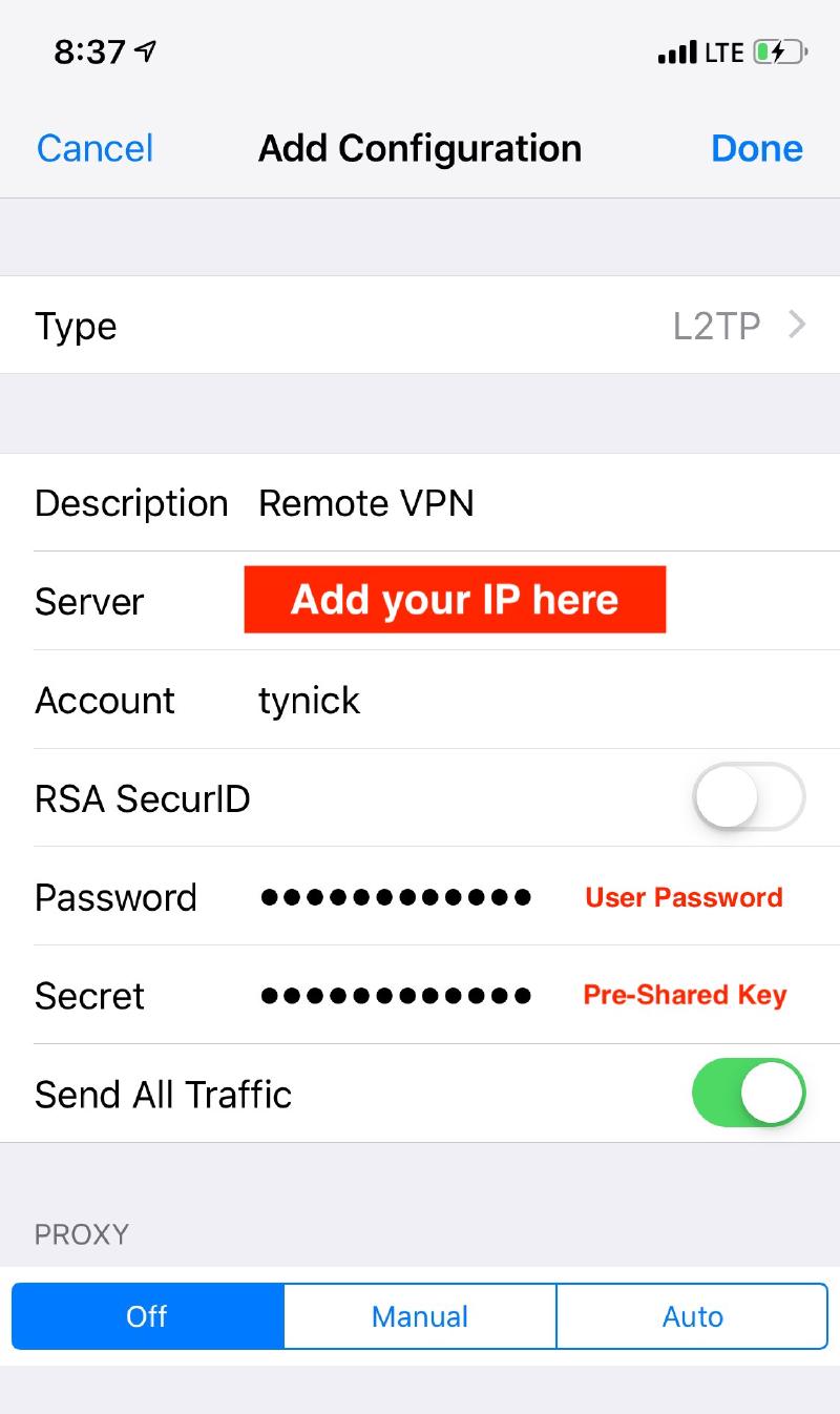 Connect To An L2TP VPN From Mac And iOS AWS, Linux