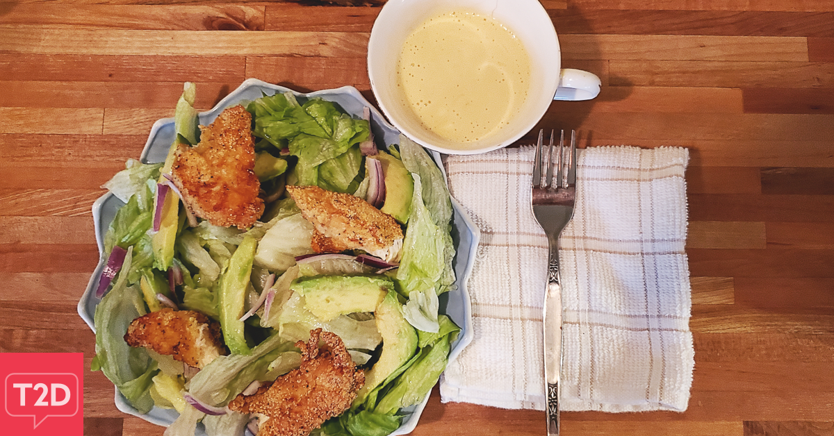 Chicken and Avocado Honey Mustard Salad Recipe
