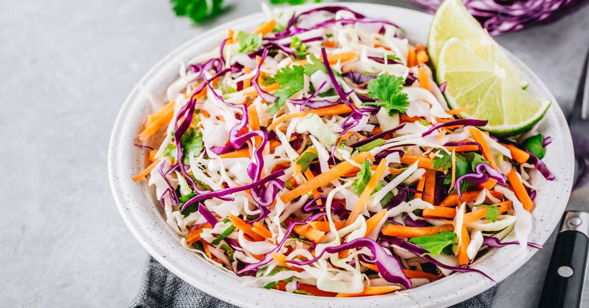 LowSugar Cilantro Coleslaw Recipe