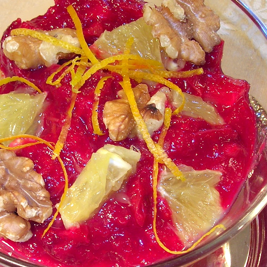 Cranberry Orange Relish Sauce