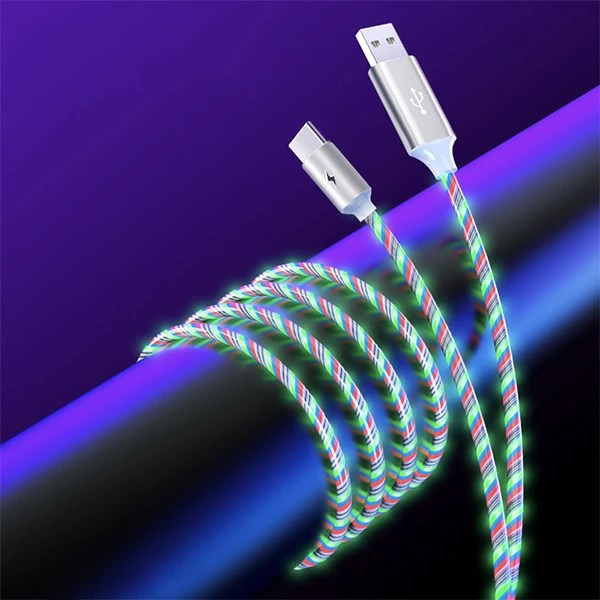 RGB USB Cable TypeC USB Cable