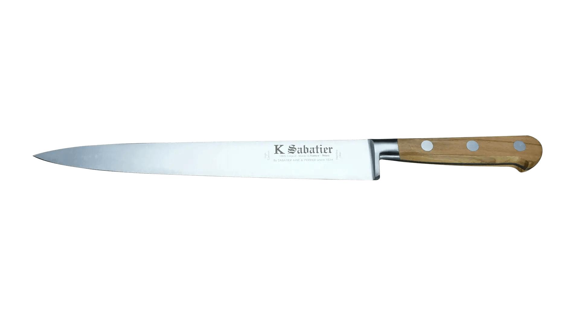 KSabatier Authentique Olivier Carving Knife 25 cm