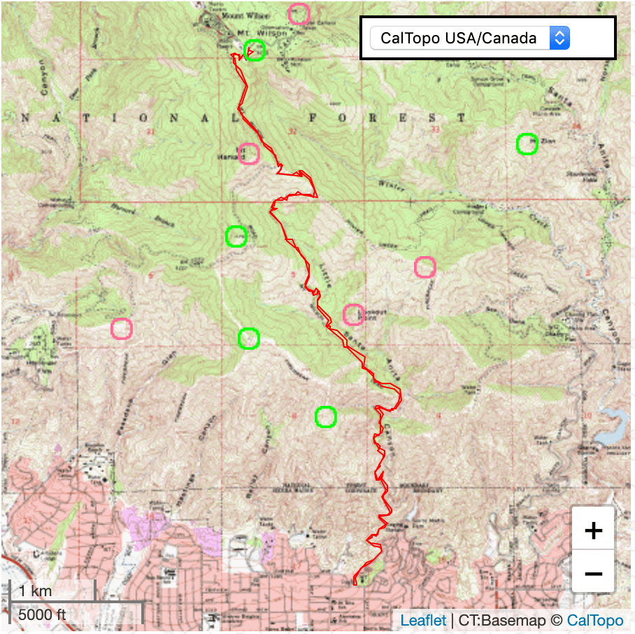 Mt. Wilson Hike Type One Outdoors