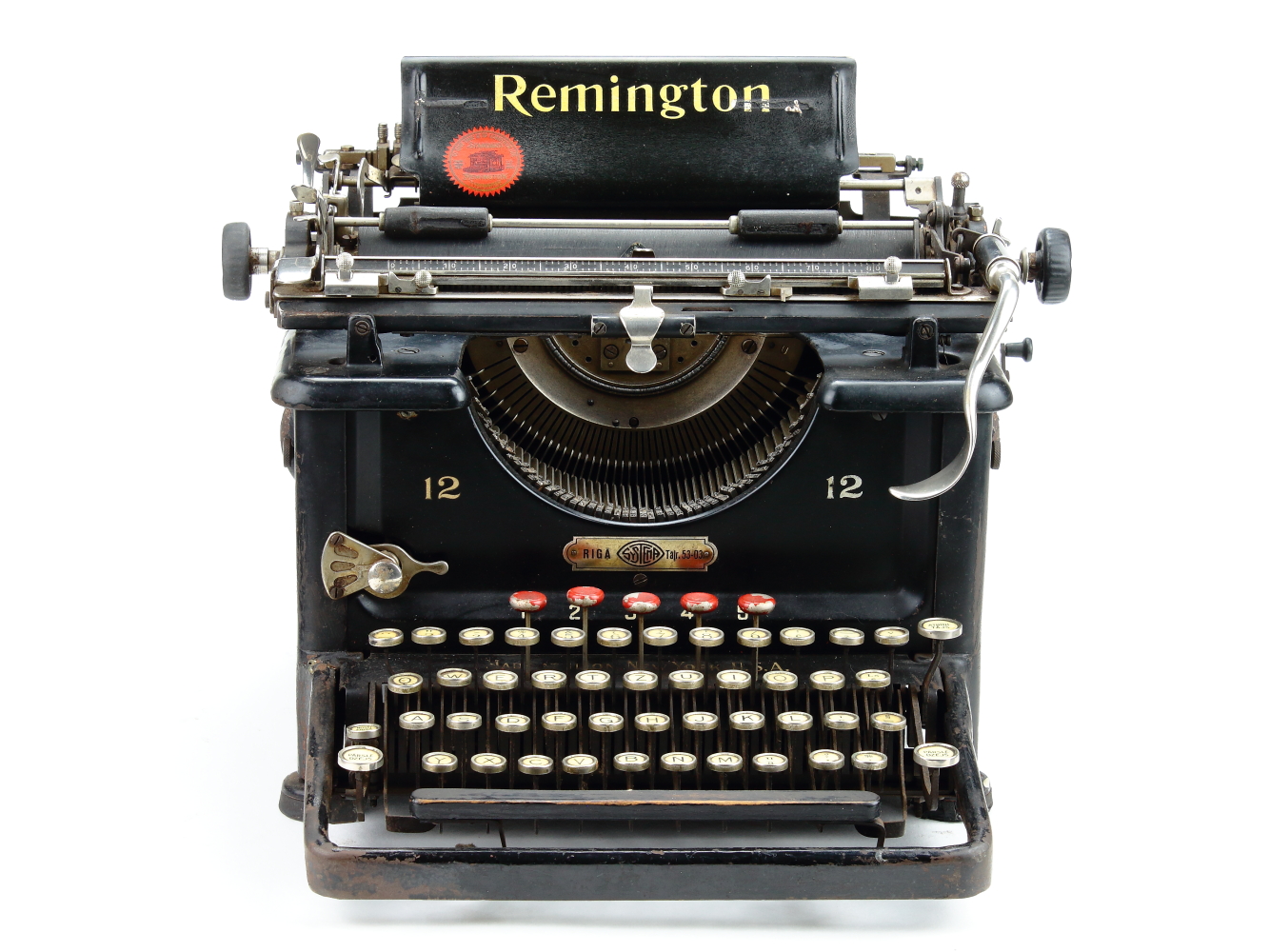 Remington 12 S/N LP42549 typewritermuseum.lv