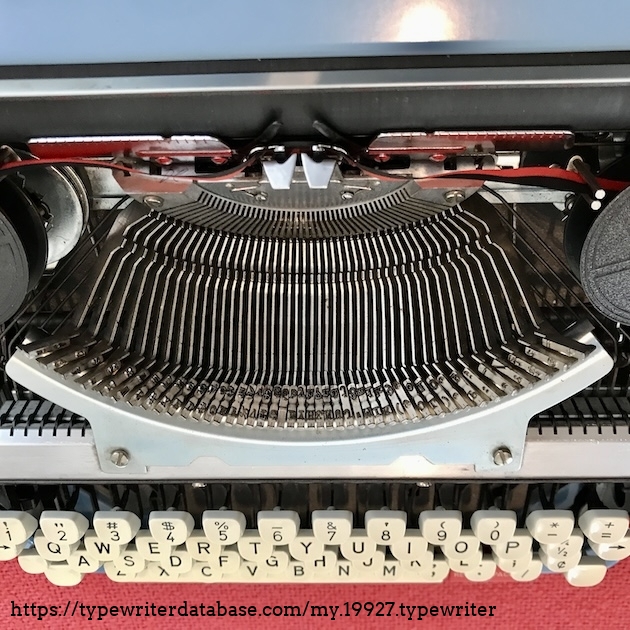 1972 ster XL747 on the Typewriter Database