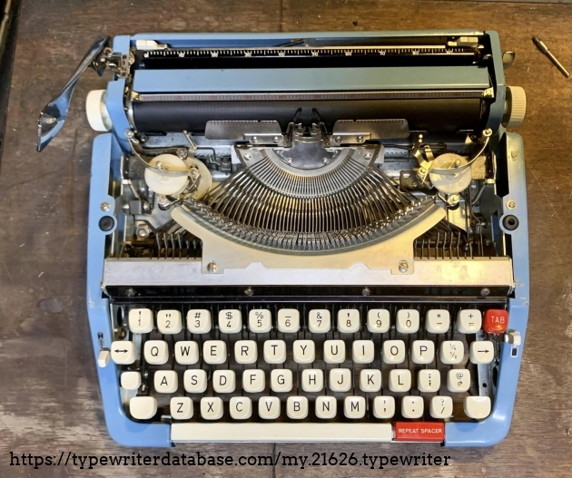 1971 ster XL747 on the Typewriter Database