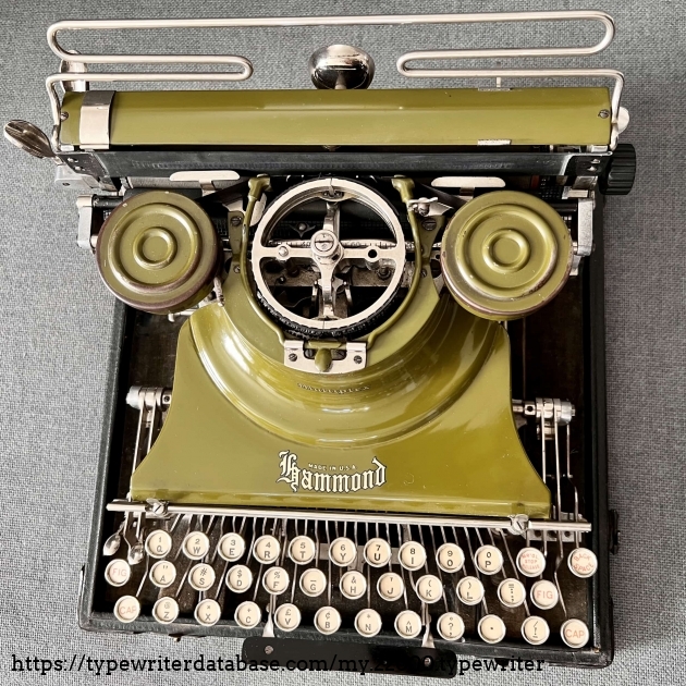 1919 Hammond Multiplex on the Typewriter Database