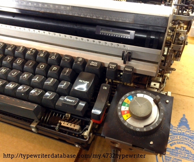 1972 IBM Selectric Composer Typewriter #5016537 TWDB