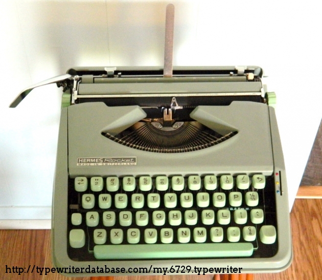 1964 Hermes Rocket on the Typewriter Database