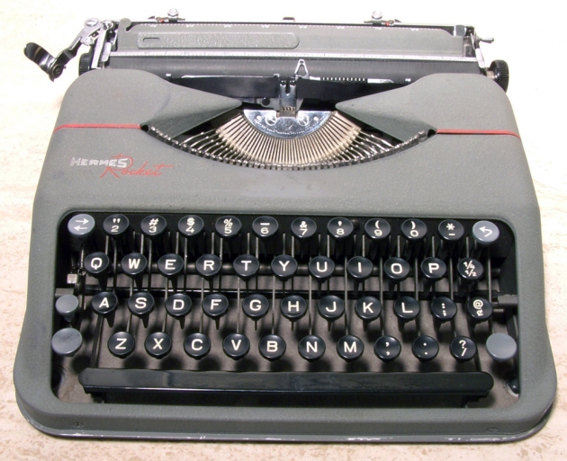 1954 Hermes Rocket on the Typewriter Database