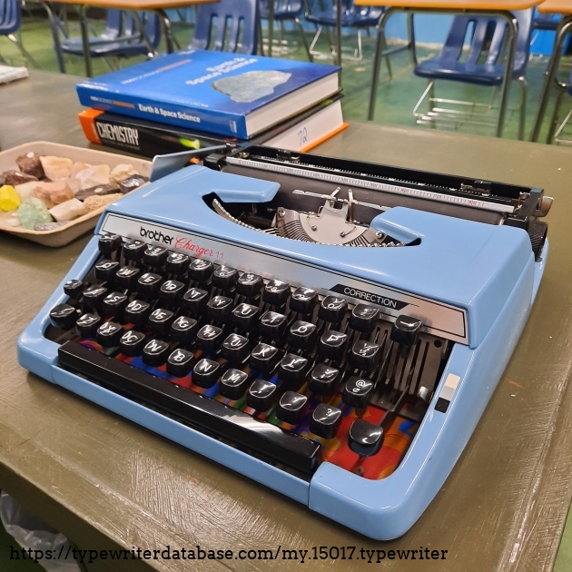 1985 Brother Charger 11 on the Typewriter Database