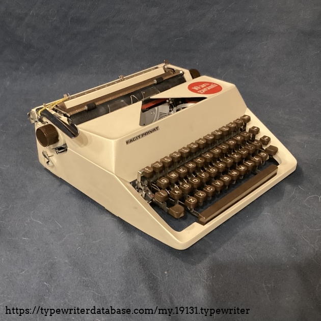 1968 Facit Privat on the Typewriter Database