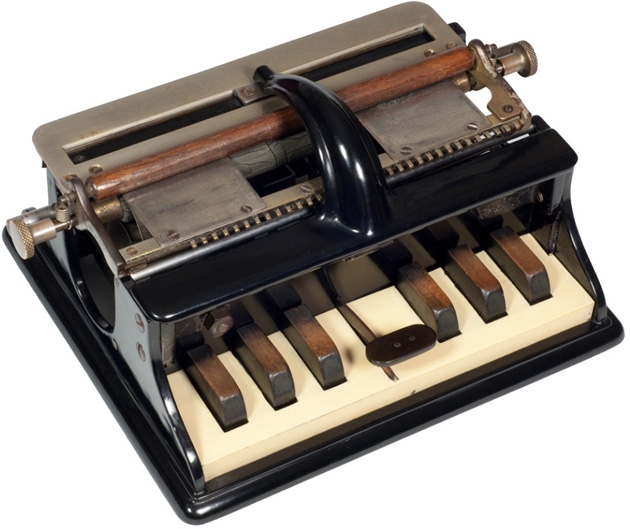 1892 Hall (Braille) Hall Braille Writer on the Typewriter Database