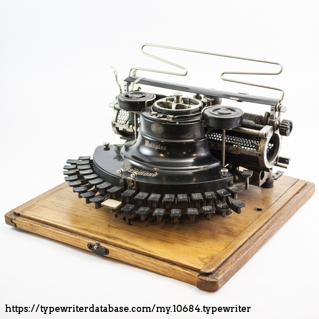 191X Hammond Multiplex on the Typewriter Database