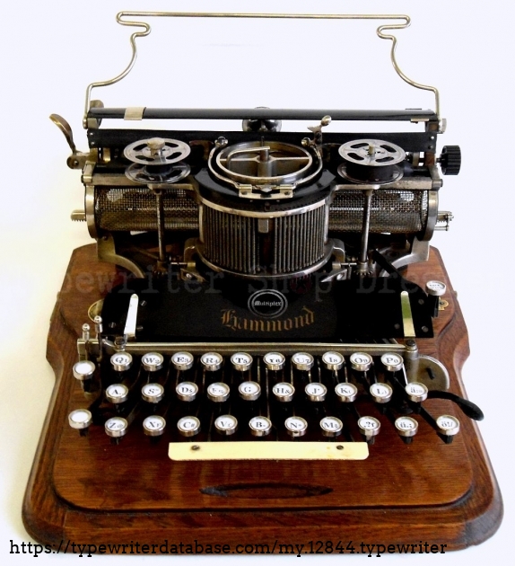 191X Hammond Multiplex on the Typewriter Database