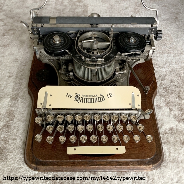 190x Hammond 12 on the Typewriter Database